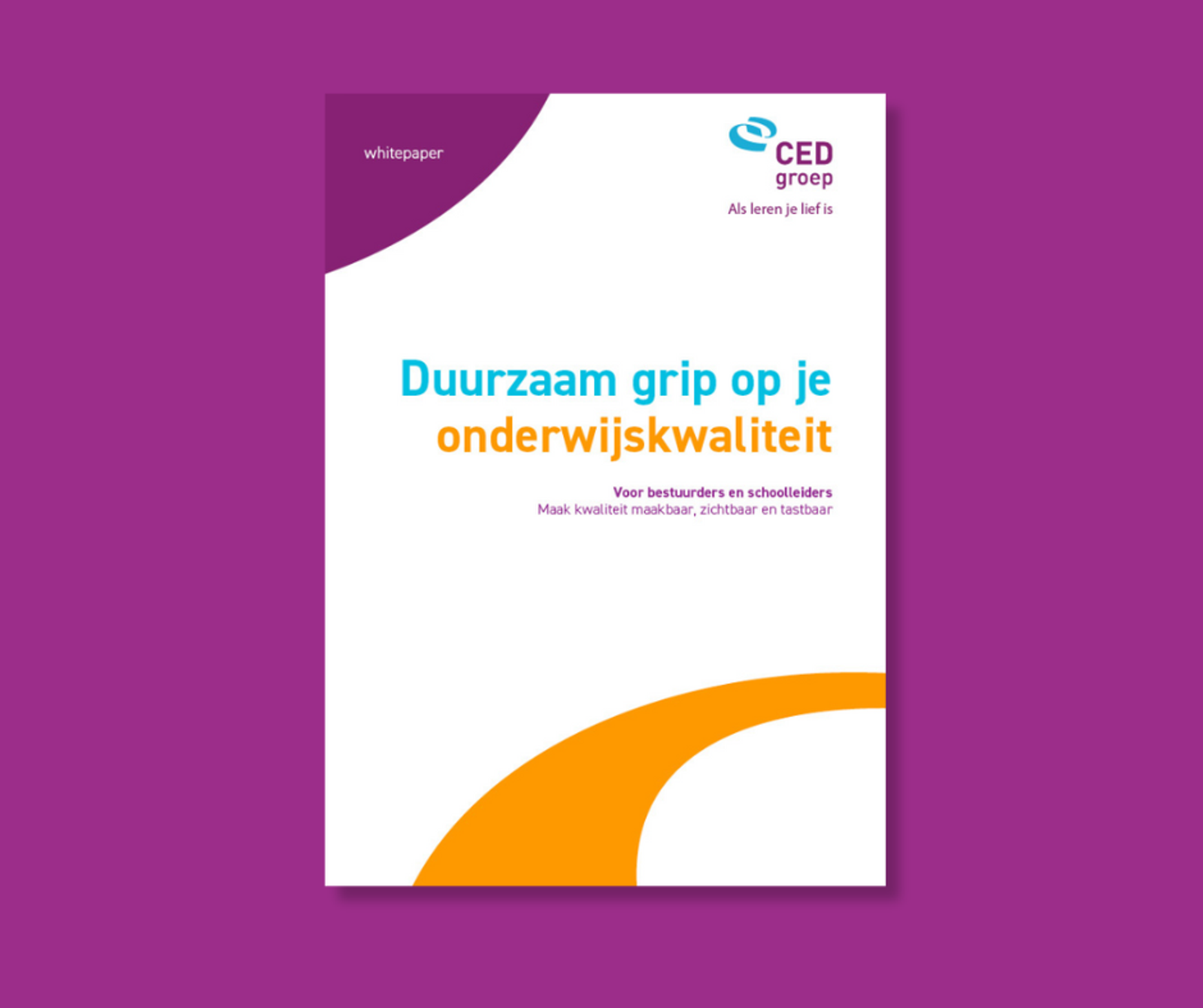 Grip op je onderwijskwaliteit 1