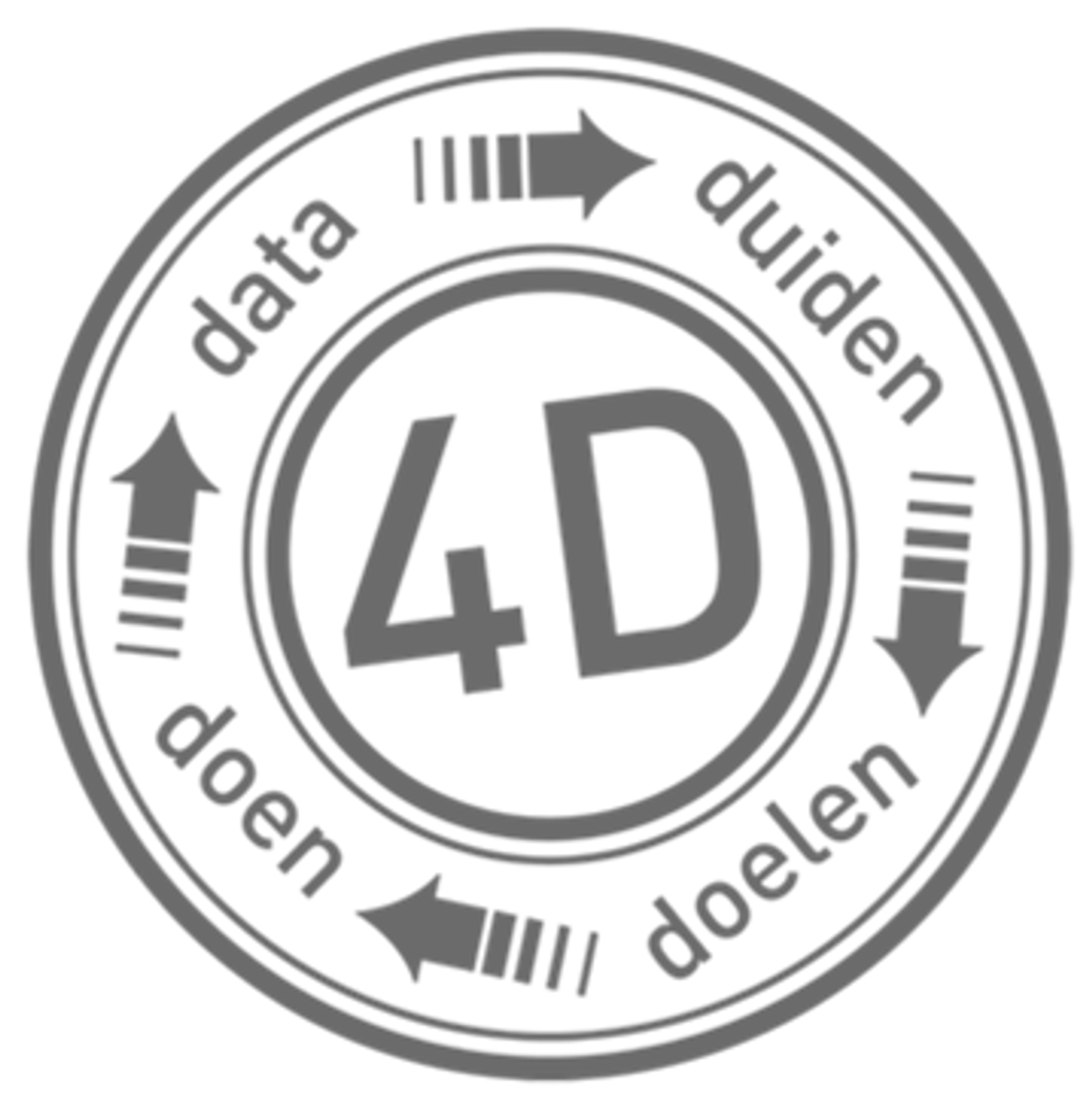 OGW 4 D logo zonder witrand
