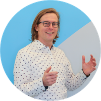 Rob Glandorf in rondje
