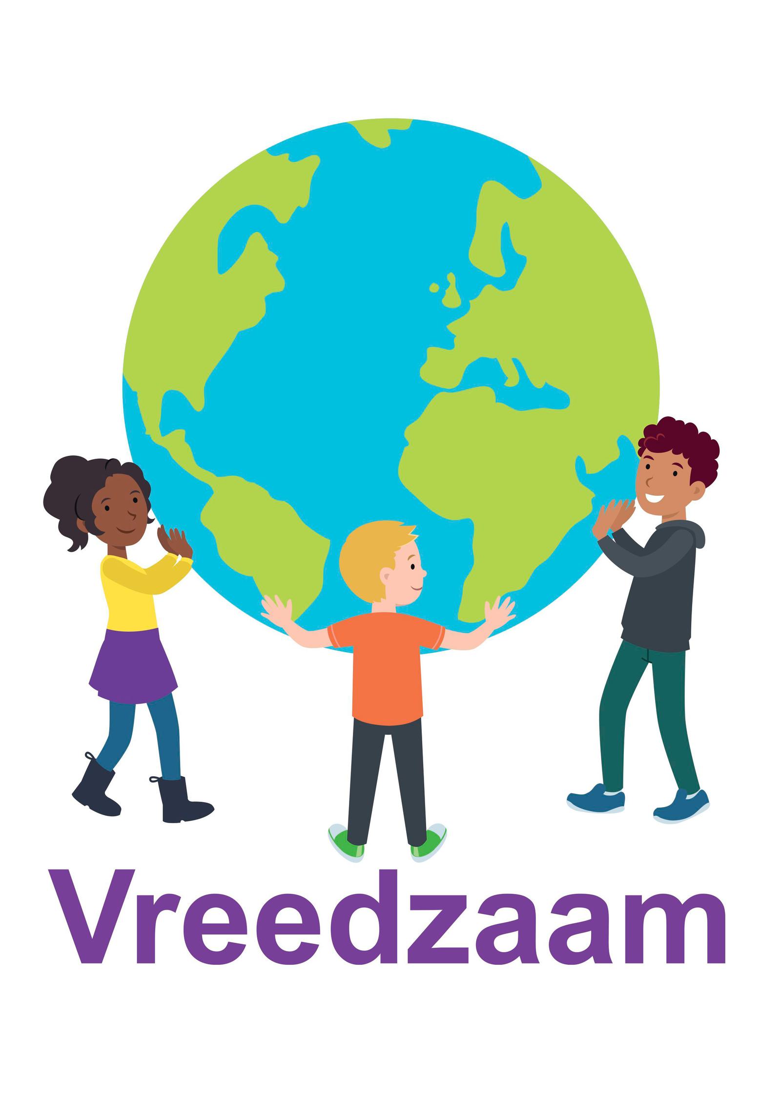 Vreedzaam logo